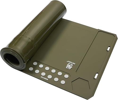 Miniatura 8 de ONETIGRIS Gun Clean Mat Magnectic for Table, Extra Large 48"x16" for AR 1911 Rifle Anti-Slip Rubberized Repair Mat for Gun Parts, Protects Work