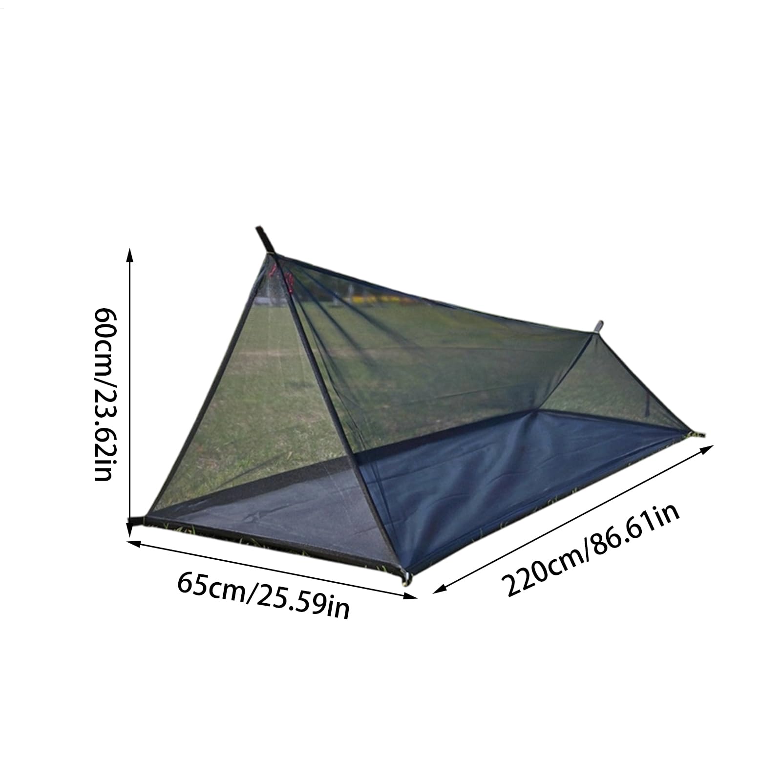 Ultraleichtes Sommer Mesh Zelt 1-2 Personen Aussen Camping Tent Abweisendes Netz Zelt s-trand Mesh Zelte Mit Wasserdichtem Boden Für Camping, Wandern