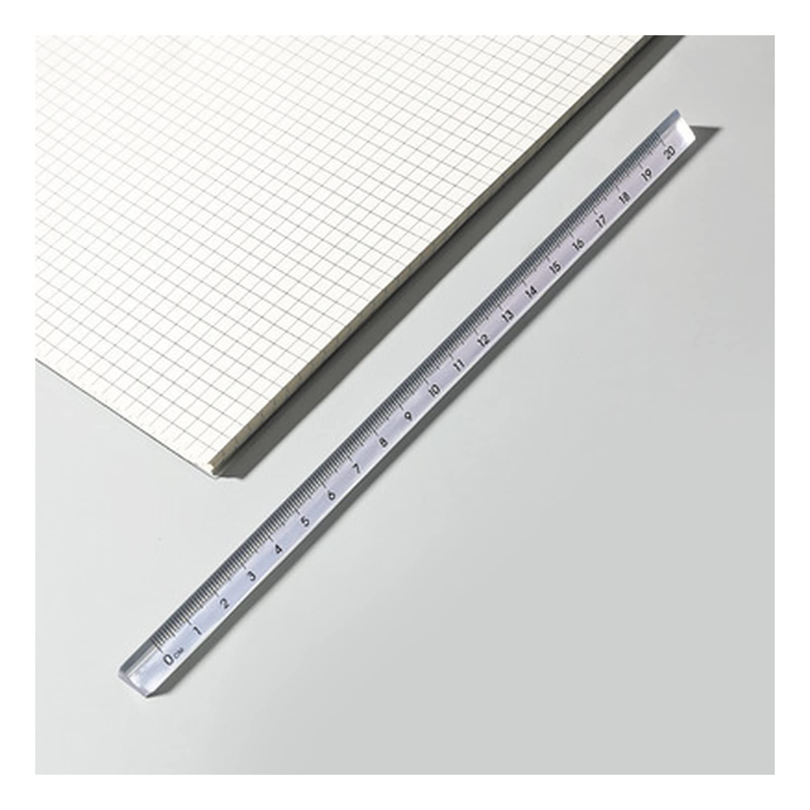 Règle transparente 15 cm 20, outil de dessin créatif for étudiants(02 20cm)