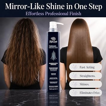 I Belli Capelli Torrano Liquid Nanoplastia Keratin Hair Treatment- Straightening in 1 Step, Formaldehyde Free-Nanoplastia Para Alisar Cabello, Keratina Organica Sin Formol Para Alisar(16.9Fl.oz/500ml)