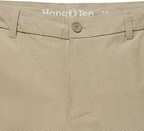 Hang Ten Men's Shorts Hybrid Series - Wharf In Khaki, 42 #TOP3