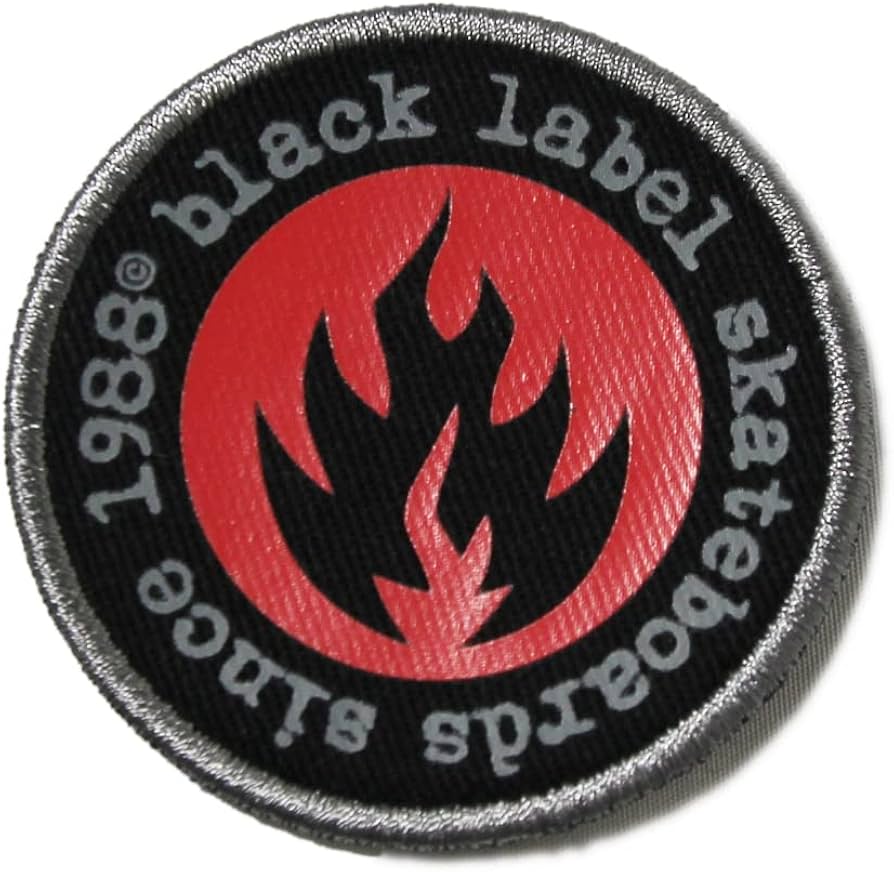Amazon.co.jp: Black Label Skateboards (ブラックレーベル) ワッペン