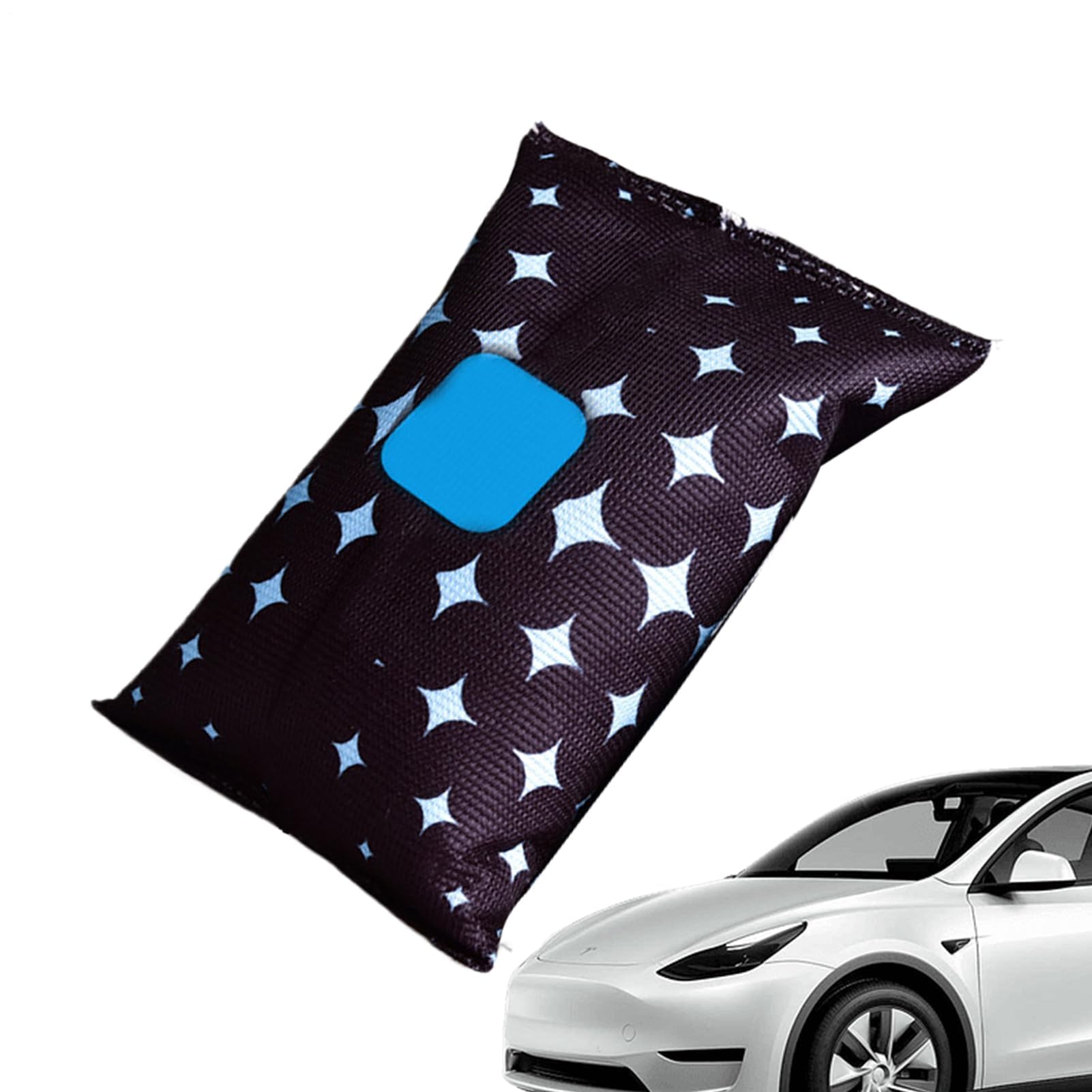 Compact Dehumidifier Bags - Leakproof Moisture Absorber, 18x11x4cm Car Humidity Absorber with Protection, Anti Condensation Bag with Control, Car Dehumidifies Bag, Humidity Desiccant for Storages