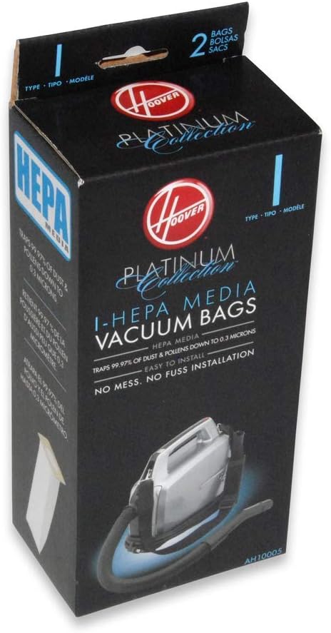Hoover Type I HEPA Bag (4-Pack), AH10005 -