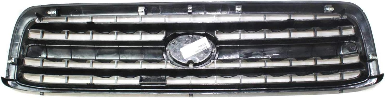 Evan Fischer Grille Assembly Compatible with 2000-2002 Toyota Tundra - TO1200224, TO1200226