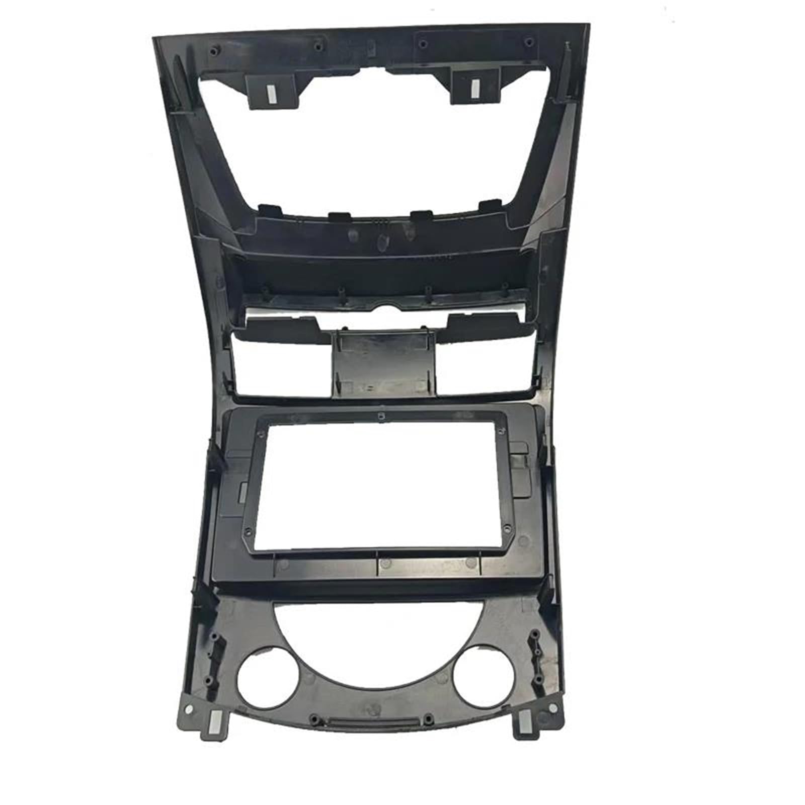 Générique Cadre de façade d'autoradio Adaptateur Fascia Cadre Voiture Kit Panneau Montage Tableau Bord Radio Android pour SsangYong pour Rexton 2006–2011 Panneau D’autoradio | Frame