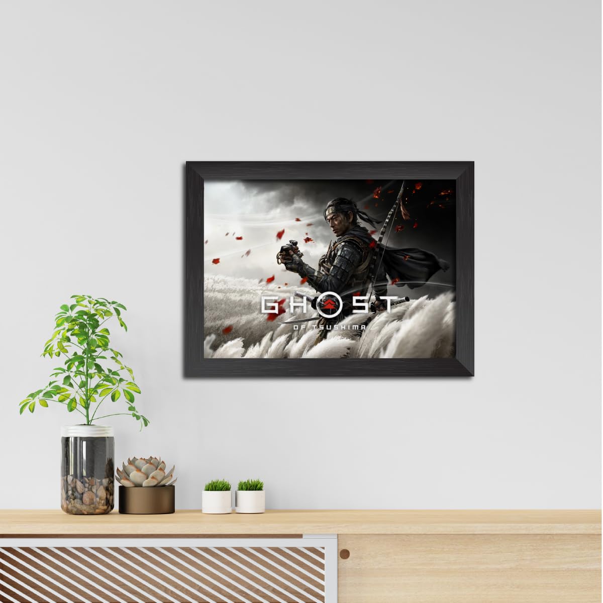 Produktbild von TSALF Poster Kunstdrucke Kein Rahmen Game Poster Ghost Of Tsushima