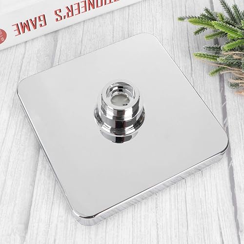 Miniatura 5 de DOITOOL Cabezal de ducha de lluvia que cambia de color, cabezal de ducha de lluvia de 6 pulgadas, rociador de ducha cuadrado LED para baño, ducha,