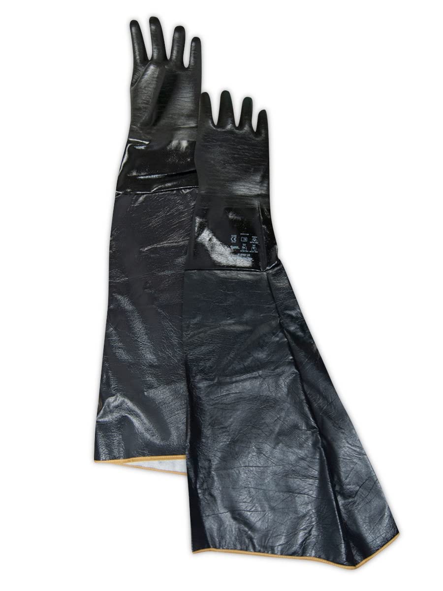 Magid Glove Safety 6784R-21HLR Multimaster 6784R21HL Rough Finish Neoprene Glove with 21 Vinyl Sleeve