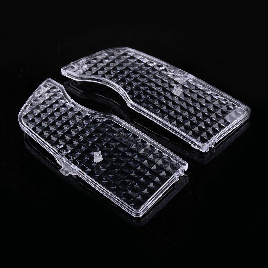 3Pcs Car Crystal Clear Interior Map Dome Light Reading Light Cover for Prius 2010 2011 2012 2013 2014 2015