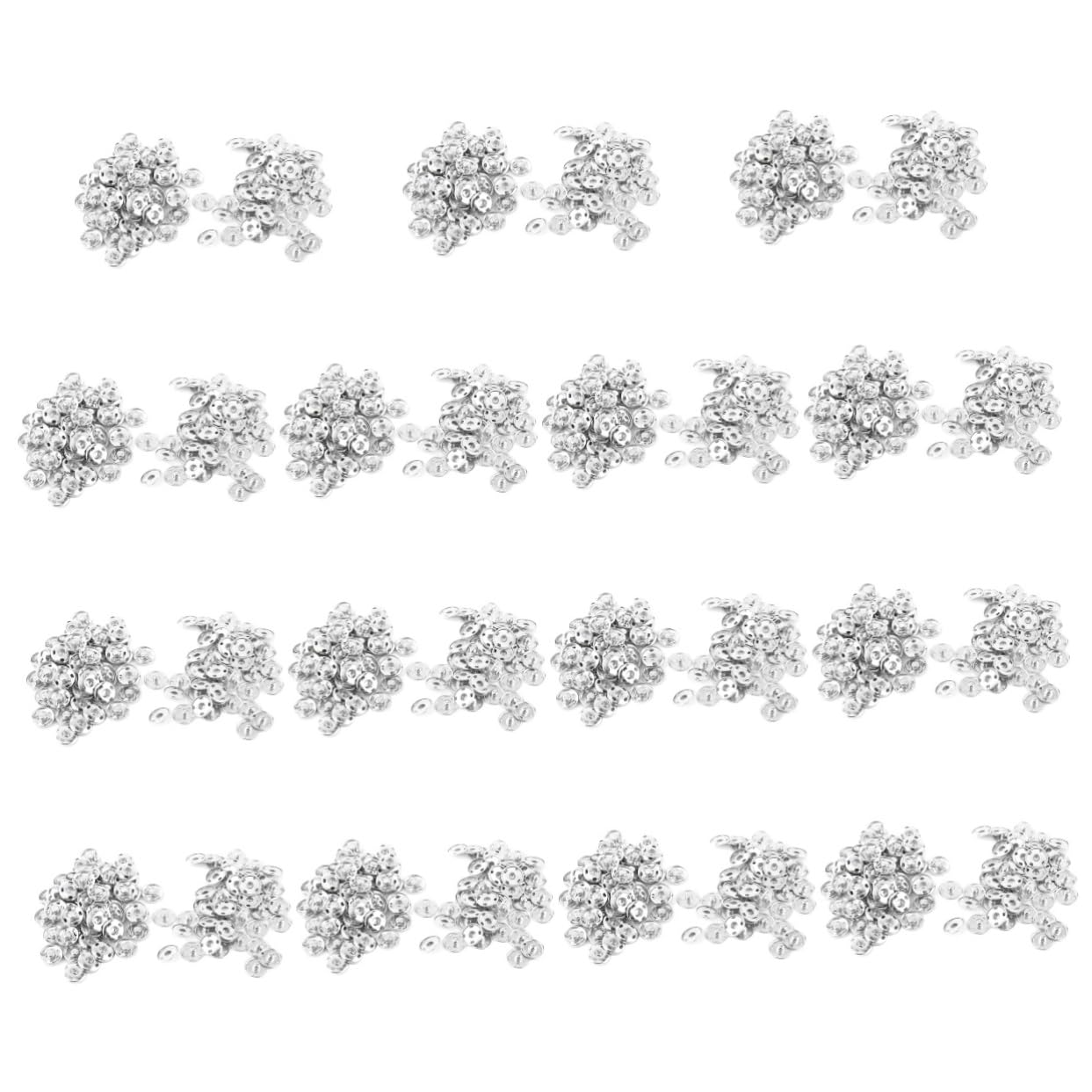 750 Juegos De Broches Metálicos Para Ropa De 15 Mm De Diámetro De Latón Redondos Para Abrigos Chaquetas Y Vaqueros Accesorios De Costura.