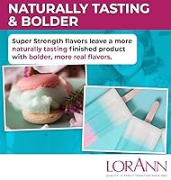 Vista 6 de LorAnn Cotton Candy SS Flavor, botella de 4 onzas
