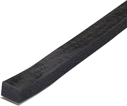 M-D Building Products 06619 3/8 in. x 1/2 in. x 10 ft. Black Sponge ...