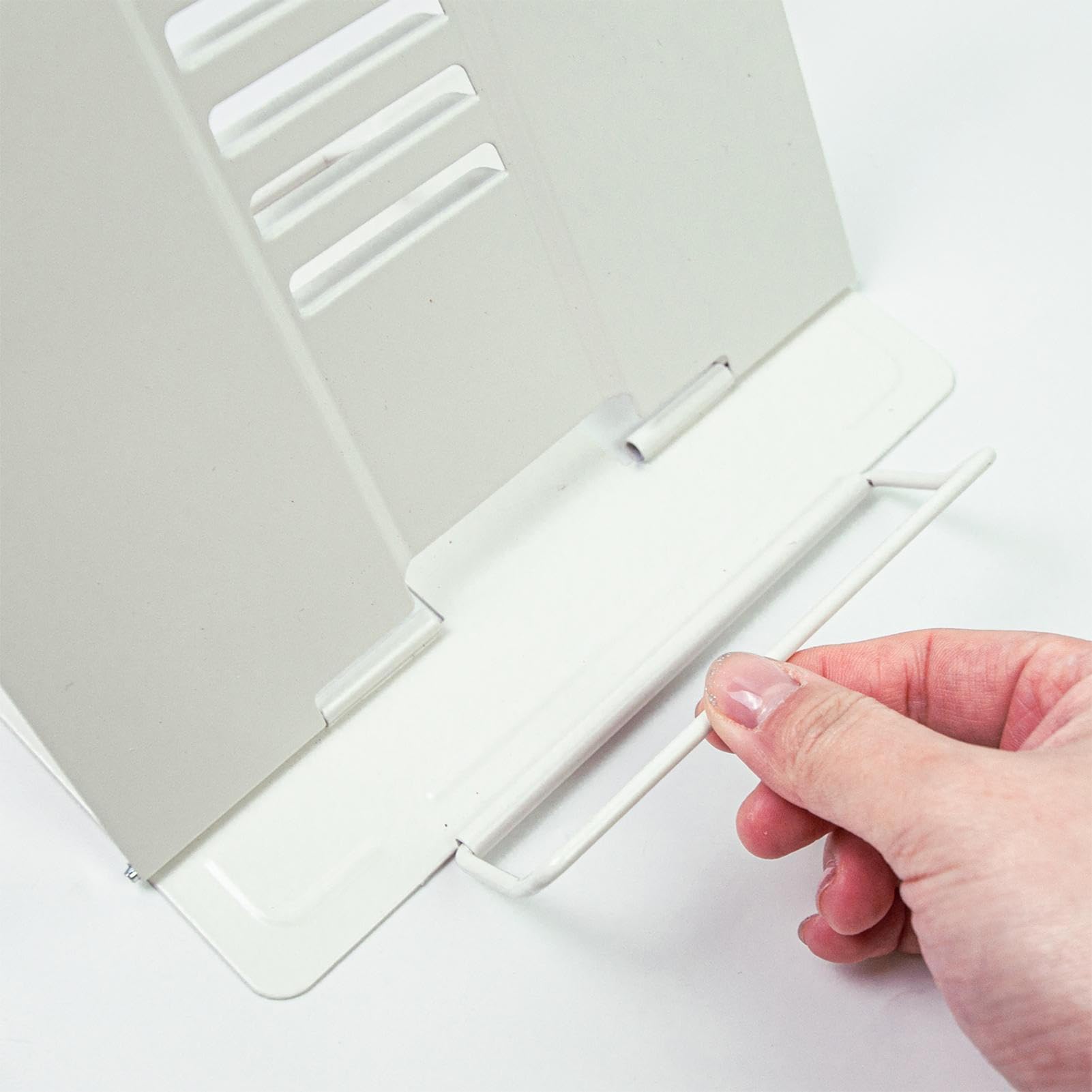 Supporto Per Macramè In Metallo | Regolabile In Altezza, 51x19x16,5 Cm | Per Mani Libere, Libri, Tablet