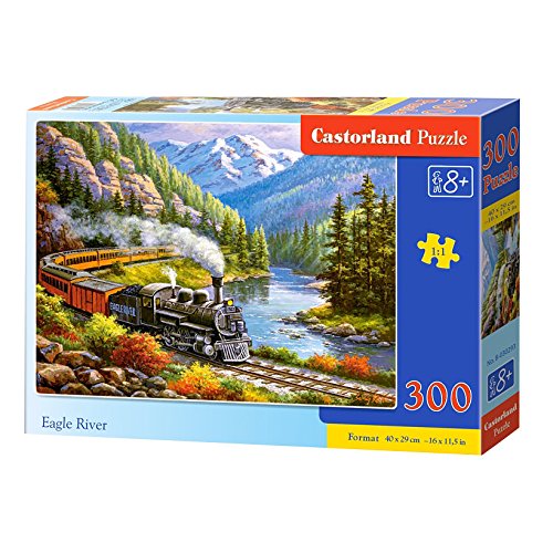 Preisvergleich Produktbild Castorland B030293 Eagle River, Puzzle 300 Teile, bunt