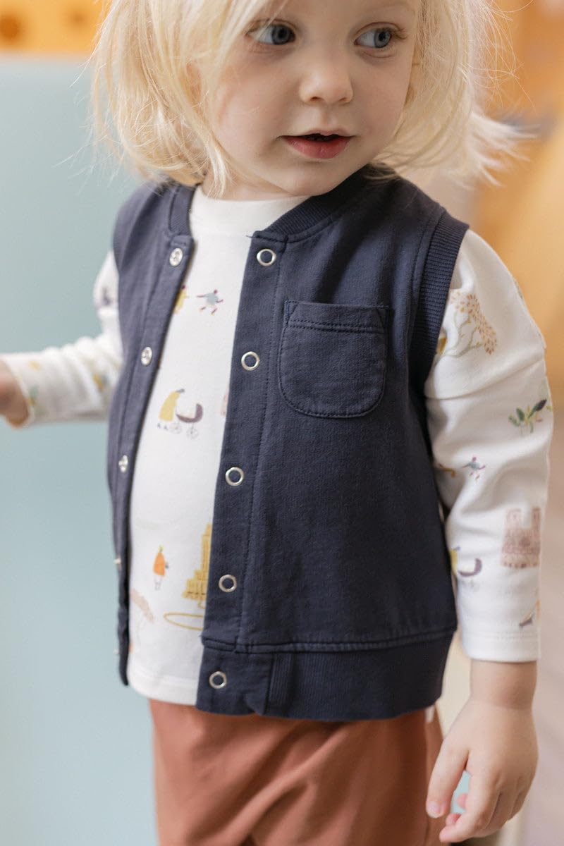 PEHR French Terry Patch Pocket Vest