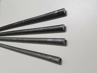 4 Pieces - .216 x 12' Blacksmith Hot Rolled Mild Steel Round Rod