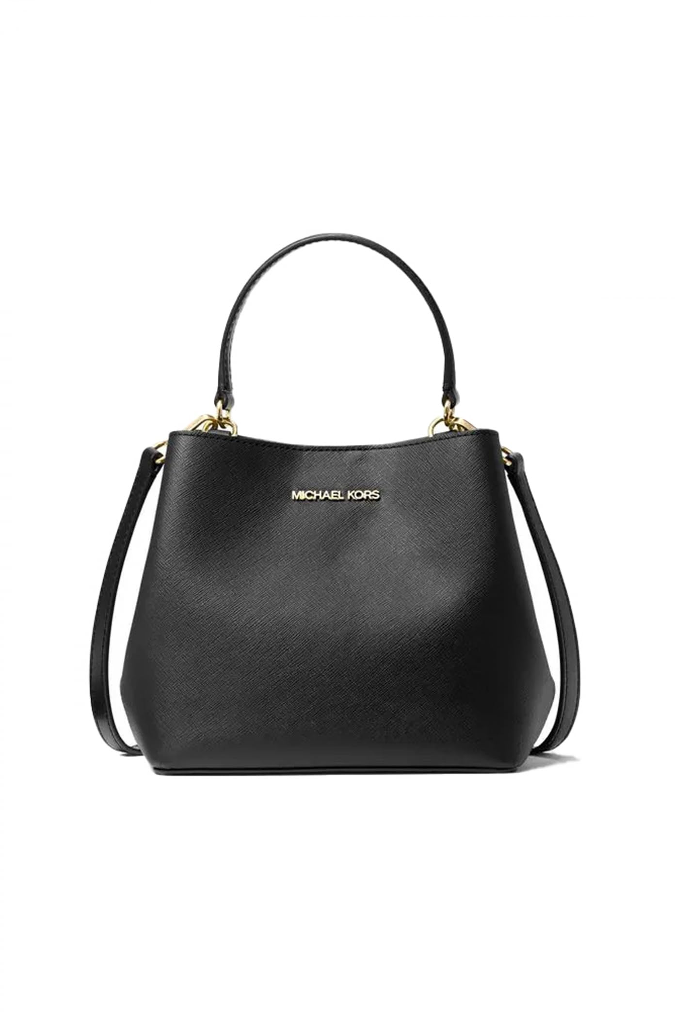 Michael Kors Borsa da donna borsa a tracolla Pratt SM Bucket (Nero)