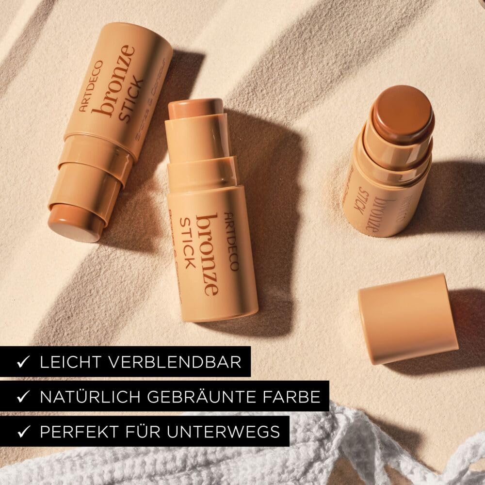 ARTDECO Bronze Stick – kremowy bronzer w kształcie długopisu dla opalonej cery – praktyczny format torebki – 1 x 4,5 g