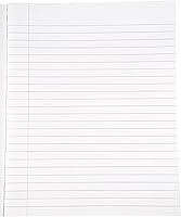 Vista 2 de School Smart Libro de composición a rayas de cubierta flexible, 60 hojas, 9-3/4 x 7-1/2 pulgadas