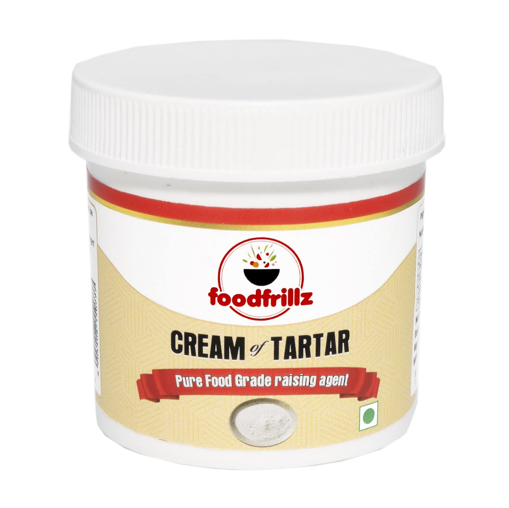 foodfrillz Cream of Tartar, 40 g