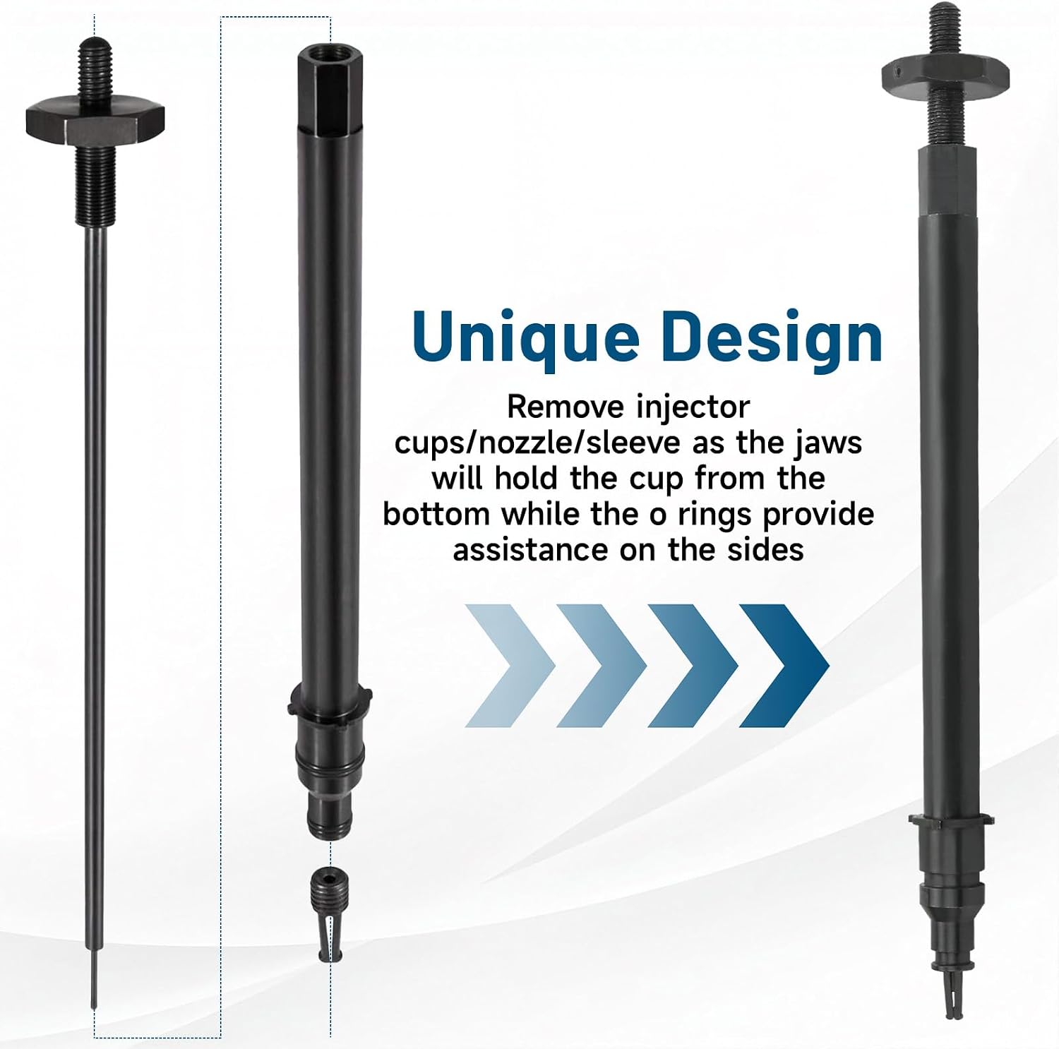 J-47388-A Injector Cup Nozzle Tube Remover and Installer Tool Perfectly Fits for Detroit Diesel DD13 DD15 DD16 Replaces for OEM W470589000700 MH064002