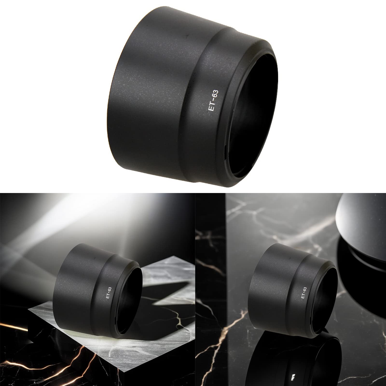 Blackout- Lens Lens Cover Cap ET-63 60mm Lens for 750D 760D 55-250mm Camera Lens Protector
