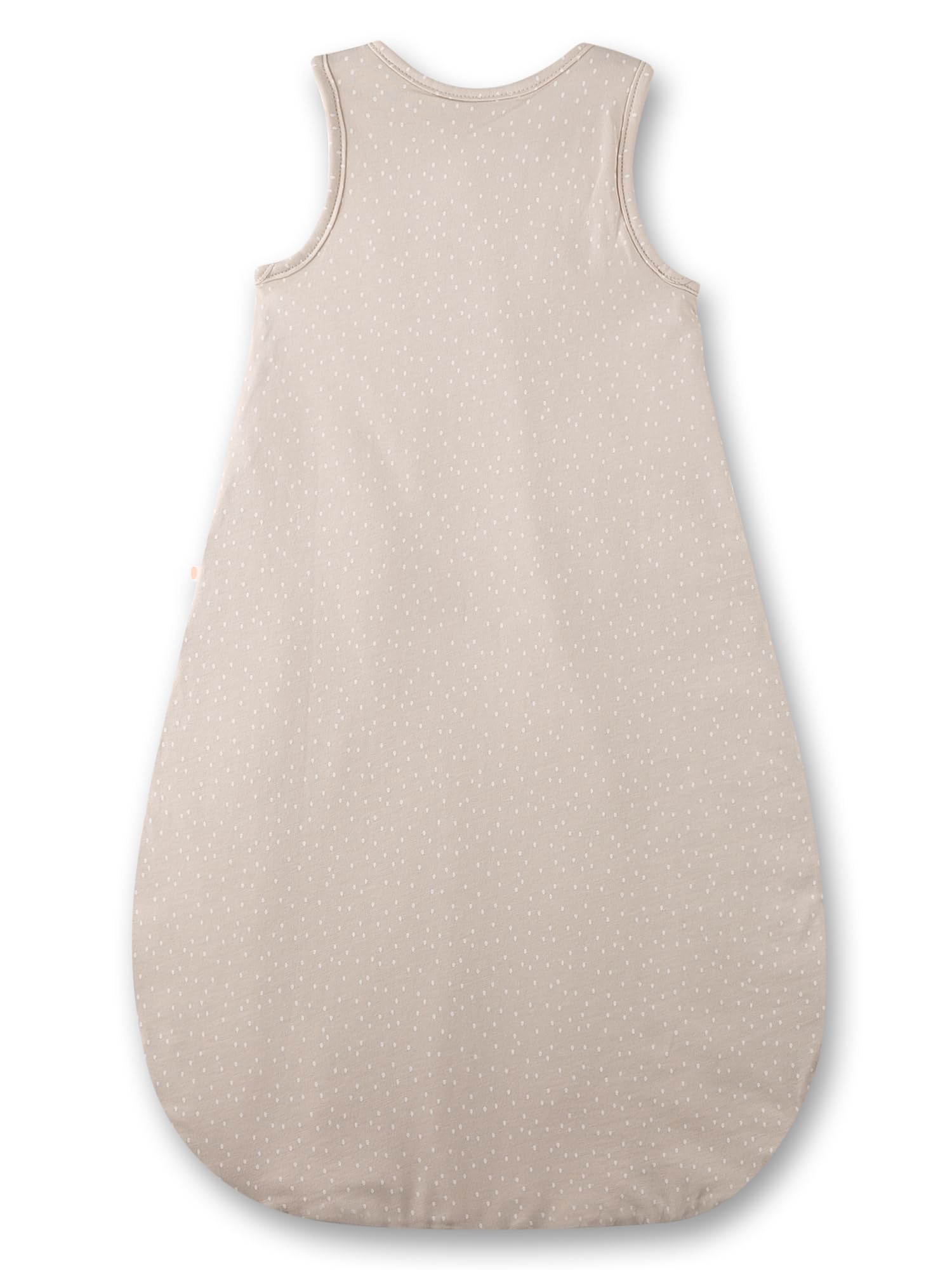 Sanetta Baby-Schlafsack Beige | Praktischer und bequemer Unisex-Schlafsack aus Bio-Baumwolle. Baby-Schlafsack mit Reißverschluss und Regenbogen-Print | Baby Sleeping Bag