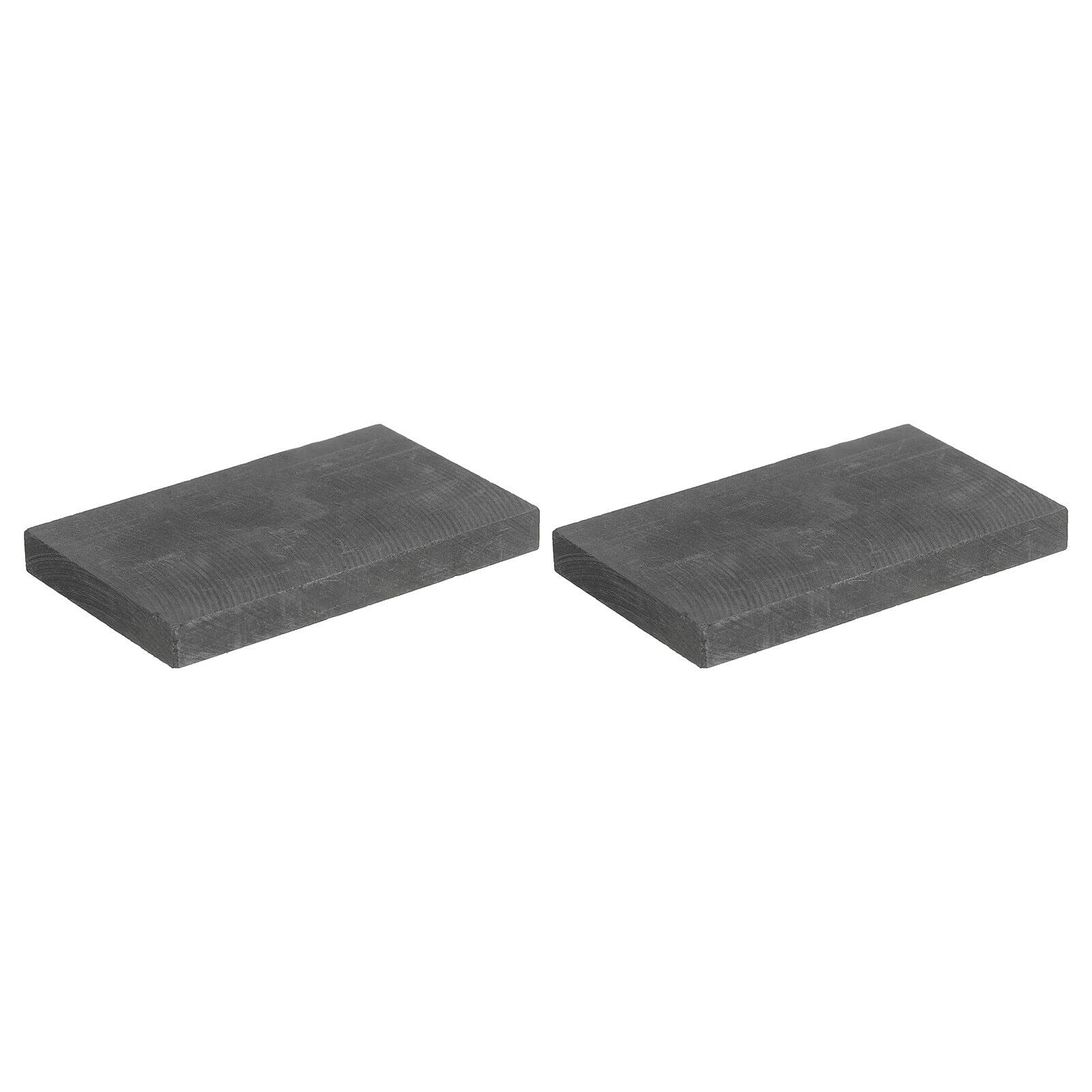 Tool parts Graphite Block Ingot Rectangle Graphite Electrode Plate 76.5x47.5x8mm - Pack Of 2