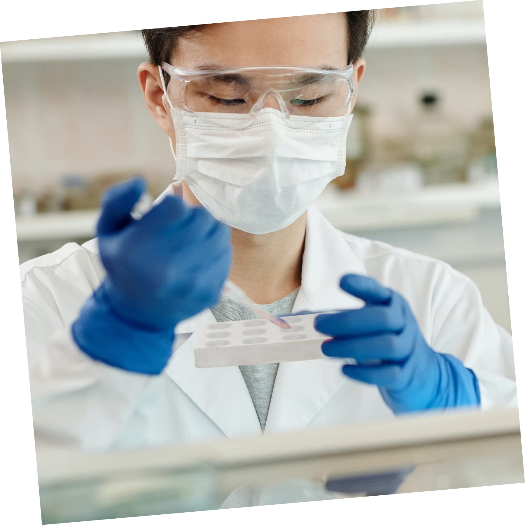 Alipis Plaque de Réaction Facile à Utiliser Lot de 2 Pièces 12 Trous en Céramique Blanche pour Expériences Scientifiques Précises pour Laboratoire de Chimie