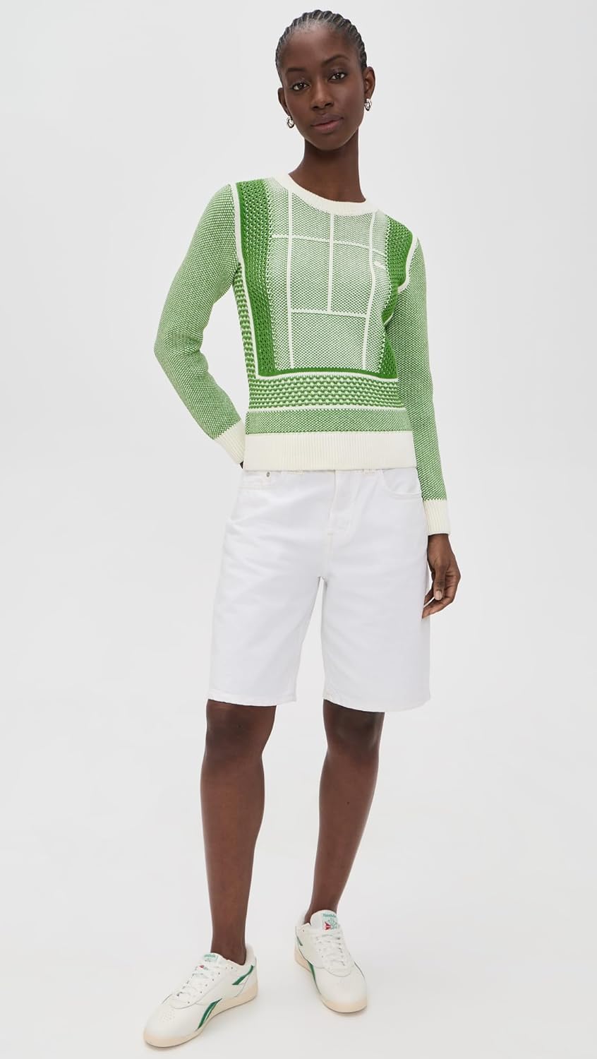 Lacoste Women's Tennis Court Graphic Sweater