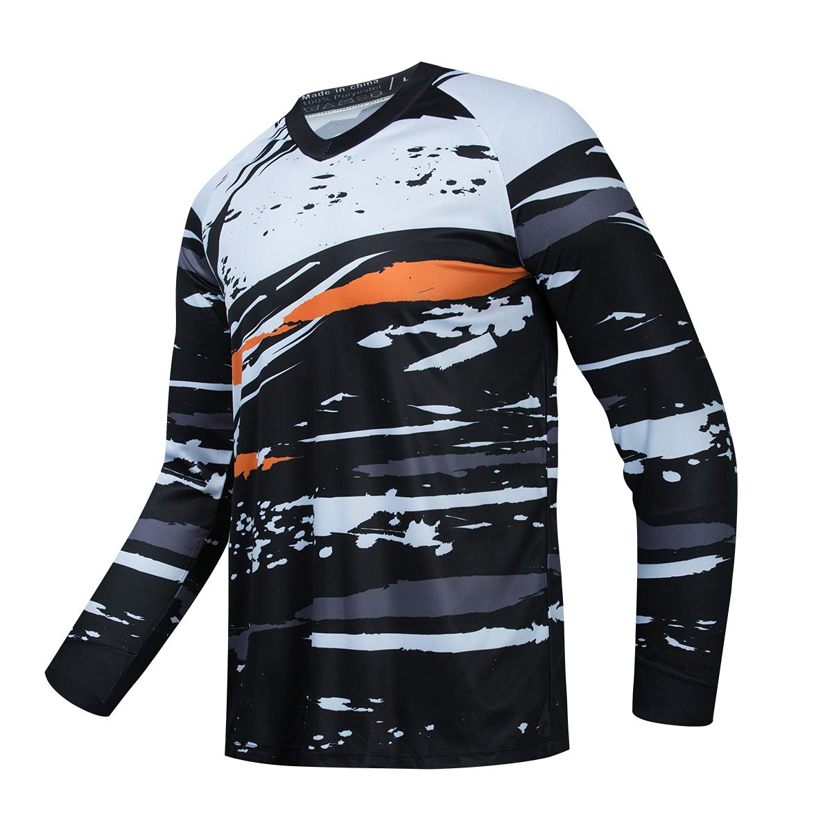 PSPORT Herren Mode Radtrikot Sommer Fahrrad Sportbekleidung MTB Trikot Tolle Geschenke Langarm Mountainbike Kleidung