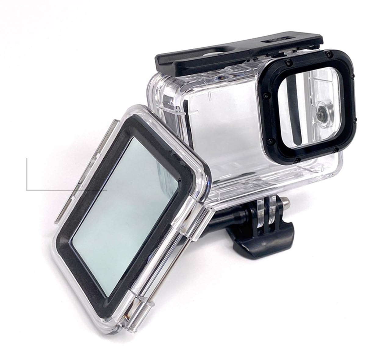 Protettiva Subacquea Immersione 60 Metri Custodia Impermeabile per Go pro Hero 13/12/11/10/9 Nero Action Camera con Accessori