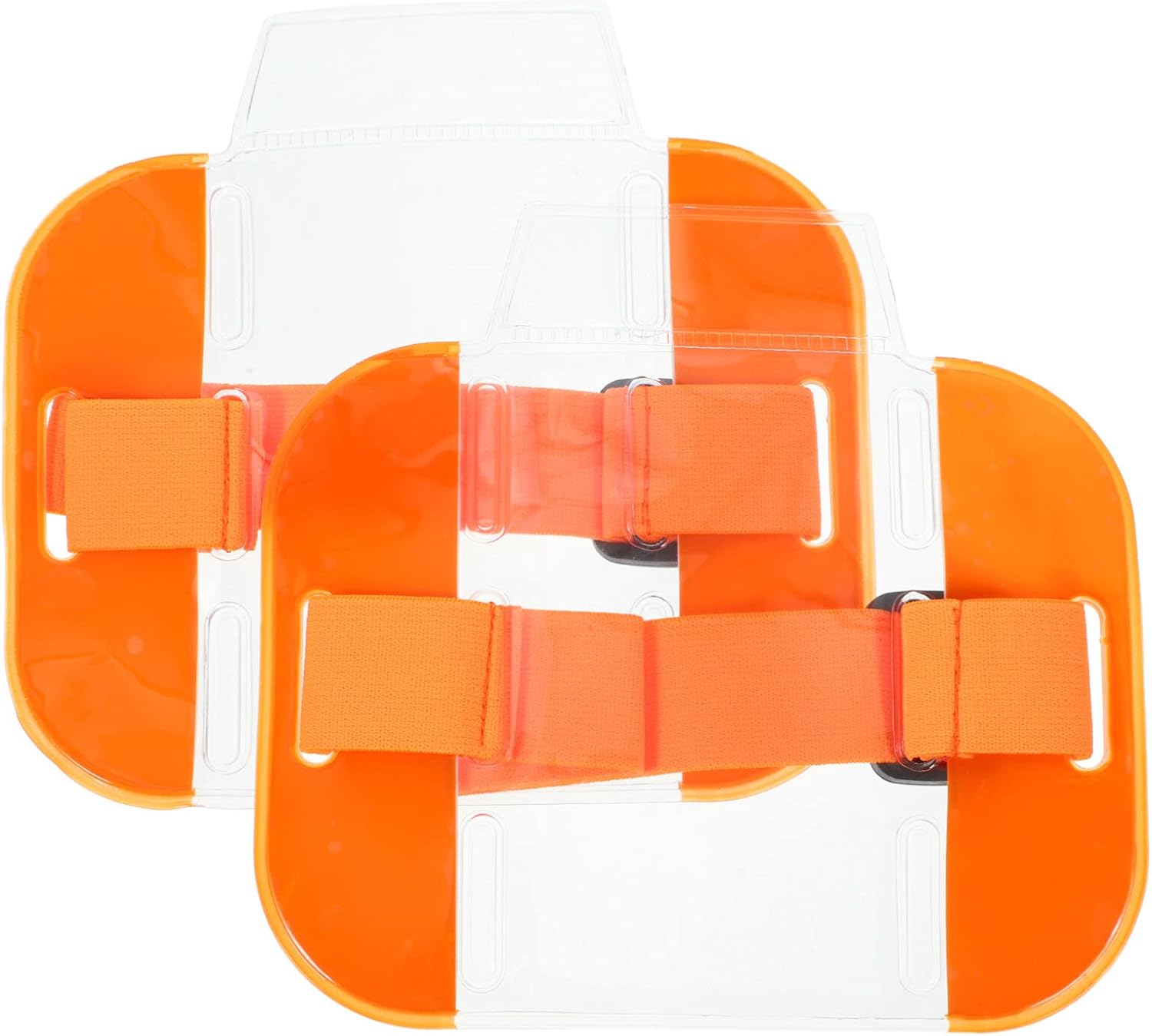 Security Badge Holders 50 Pack Armband ID Badge Holders - Black Elastic Strap Elastic Arm Bands - Foto 6