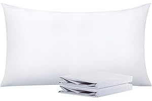 NTBAY White King-Size Pillow Cases: Prolong Your Nights of Luxurious Rest