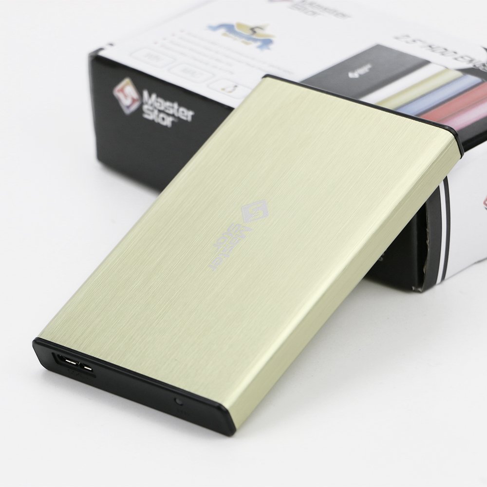 Masterstor 1 TB One Touch Backup przenośny dysk twardy USB 3.0 SATA Super-Fast 2,5 cala dysk twardy do laptopa zewnętrzny dysk twardy żółty