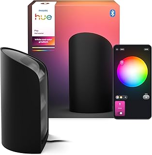 Philips Hue Play Smart Wall Washer Black, White & Colour Light with ColorCast Technology, Bluetooth Compatible, Voice Cont…