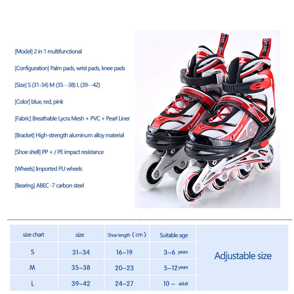 Amazon.co.jp: 調整可能なキッズトレーニングダブル行インライン