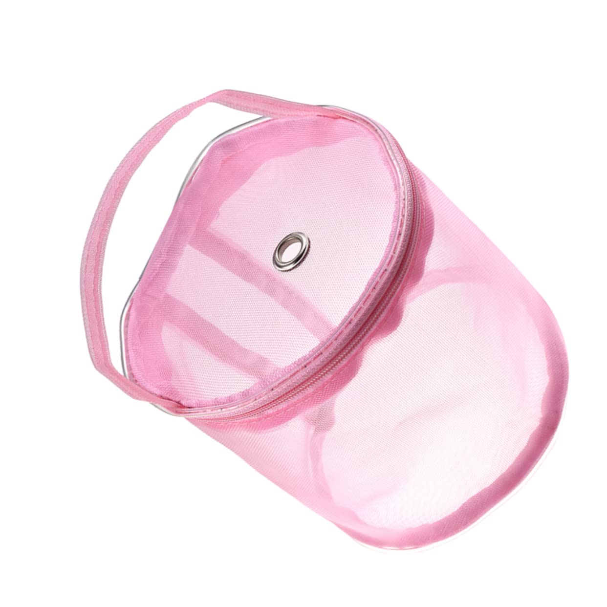 Alipis 3piezas Bolsa De Almacenamiento De Hilo Para Ganchillo Bolsa Organizadora De Nylon Asa Resistente y Duradera Pequeña Color Rosa