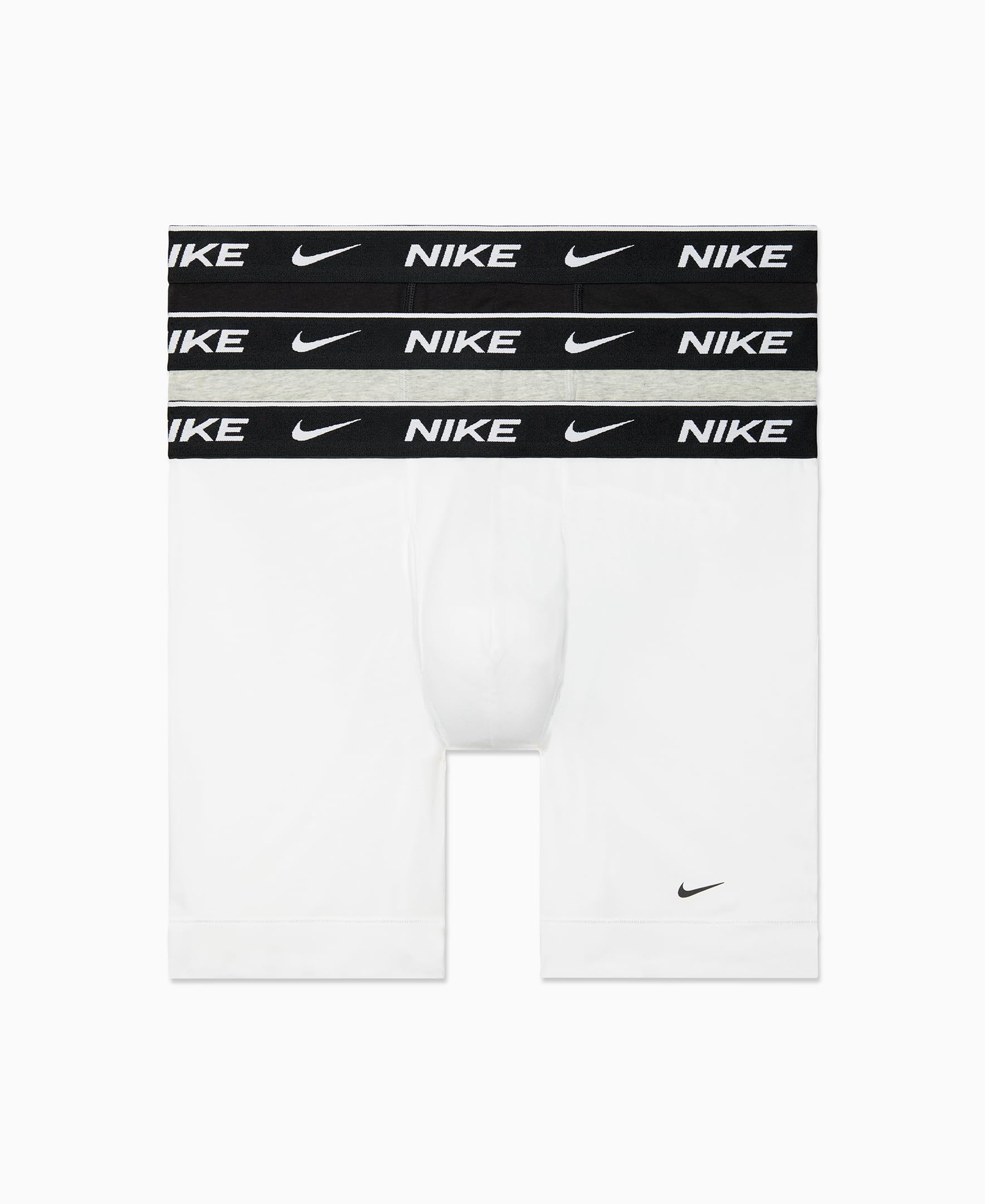 Nike Nike Men's Essential Cotton Stretch W/Fly Boxer Brief 3pk Underwear Ropa Interior de Hombres Hombre
