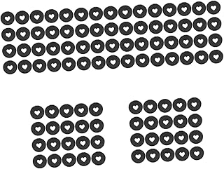 TEHAUX 100 Peças Disco Fichário De Buraco De Cogumelo Disco Fichário Papel Solto Caderno Fichário Anéis Fichário Disco Fichário Planejador Disco De Plástico Anéis De Livro Anéis De