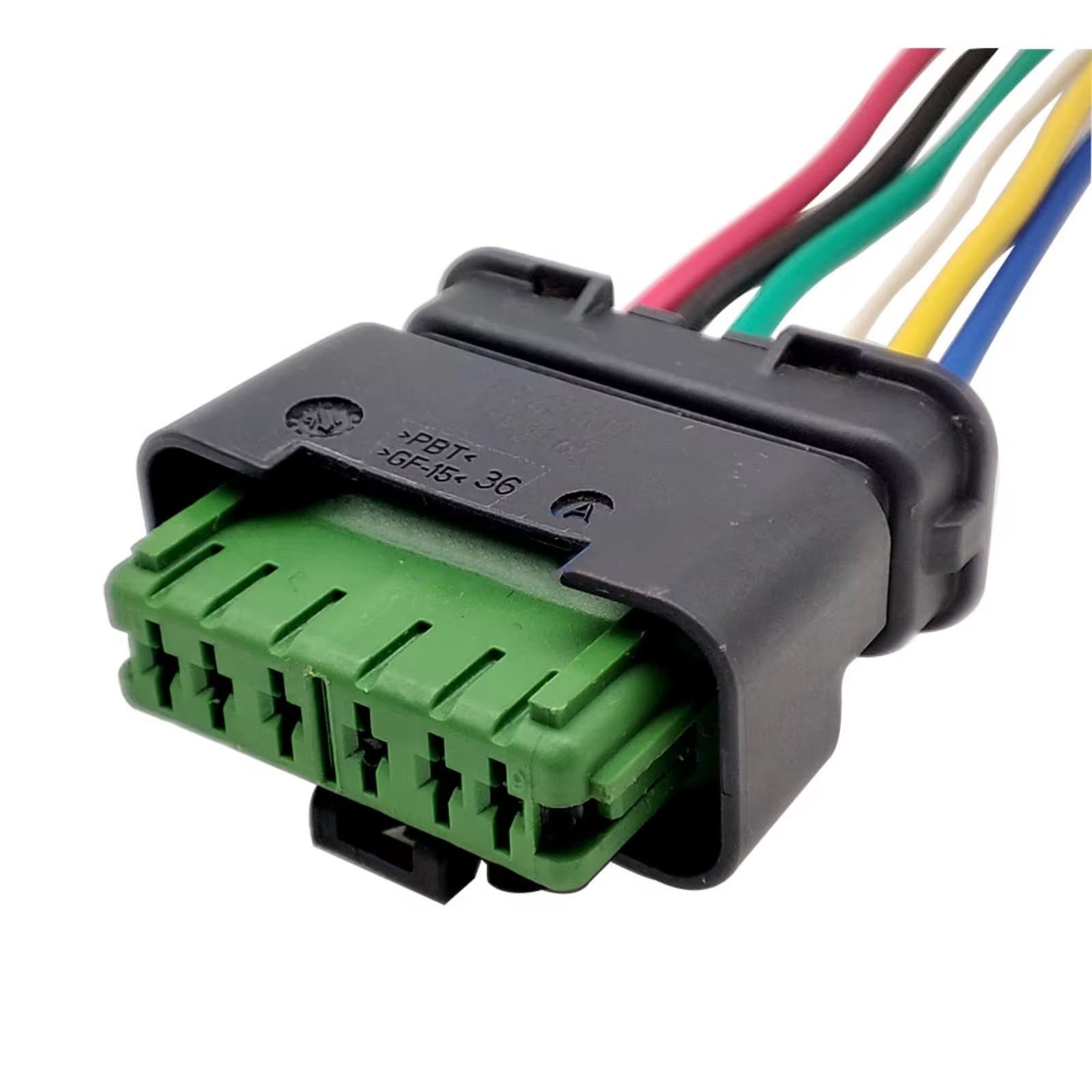 Conector de bobina de encendido hembra con 6 pines para un flujo seguro 6