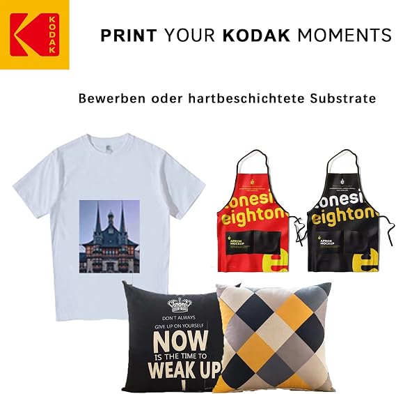 KODAK Boya Süblimasyon Kağıdı 100 g A4 100 Yaprak