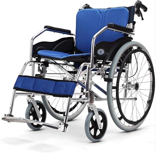?椅 ダブルパッド車椅子折りたたみ旅行軽量携帯車椅子ポータブルアルミ車椅子手動輸送車椅子 車椅子