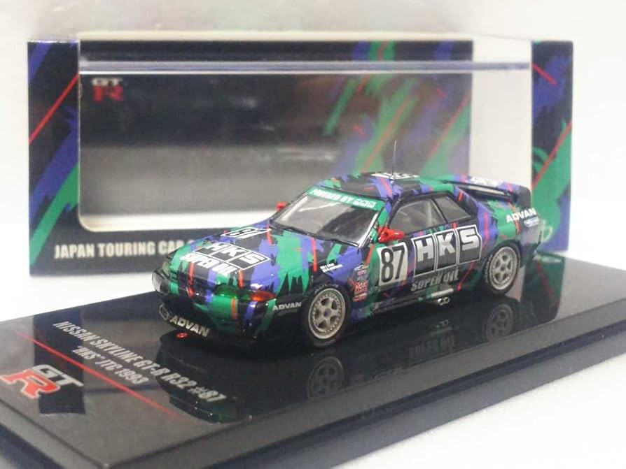 Amazon | INNO 1/64 日産 スカイライン GT-R R32#87 HKS JTC
