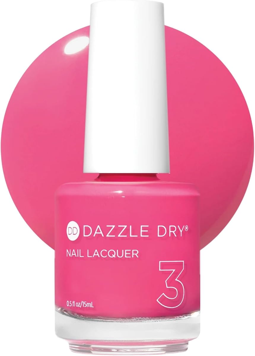 Laca de uñas, Paso 3 – Crema de frambuesa (0,5 onzas líquidas) | Un batido ligero de frambuesa · Cobertura total · Acabado crema · Secado rápido