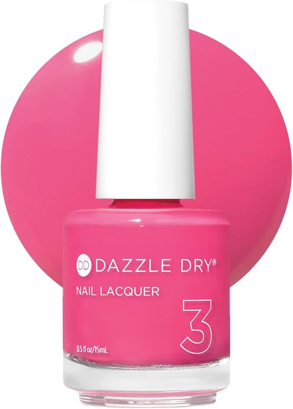 Laca de uñas, Paso 3 – Crema de frambuesa (0,5 onzas líquidas) | Un batido ligero de frambuesa · Cobertura total · Acabado crema · Secado rápido
