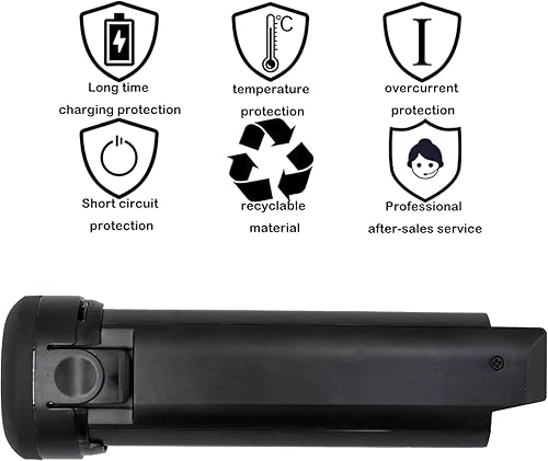 Miniatura 3 de BUSFUIVA Batería de repuesto para Shark Evopower System Flex CS200JCS401JCS501J, WS620630631632, WS632BLBRN, WS632GDBRN, WS632GNBRN, WS632PKBRN,