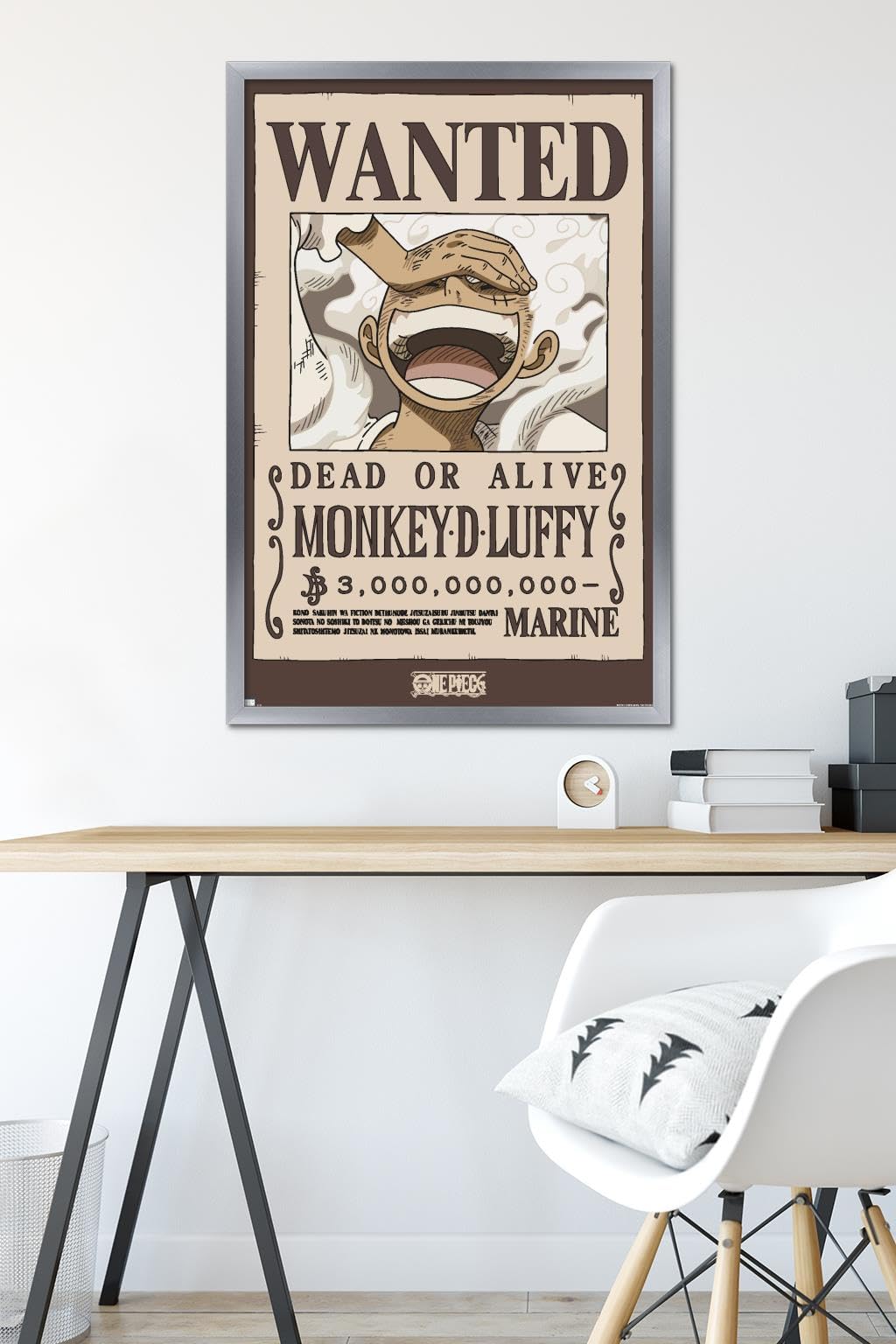 Amazon.com: Trends International One Piece - Monkey D Luffy Wanted