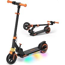 Kids Electric Scooter with 15km Range,6.5" Solid Tires,150W